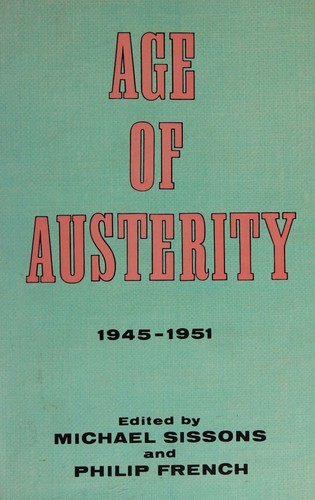 Cover for Age of austerity