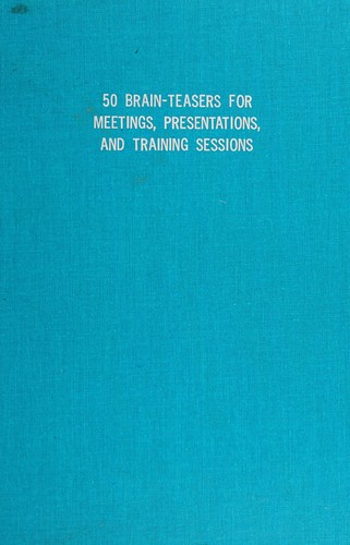 Cover for 90 Brain-Teasers for Trainers