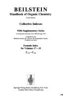 Cover for Beilstein: Collective Indexes (Beilstein: Handbook of Organic Chemistry: 5th Supplementary Series)