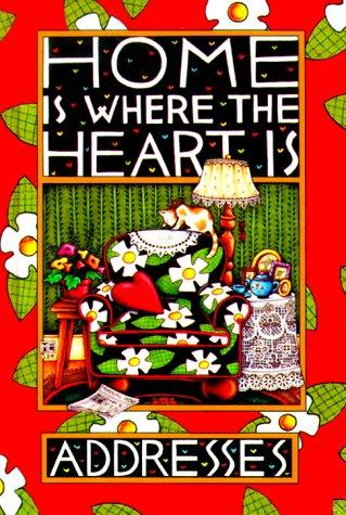 Cover for Address Book-Home is Where the Heart is