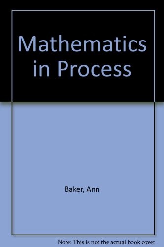 Cover for Mathematics in process