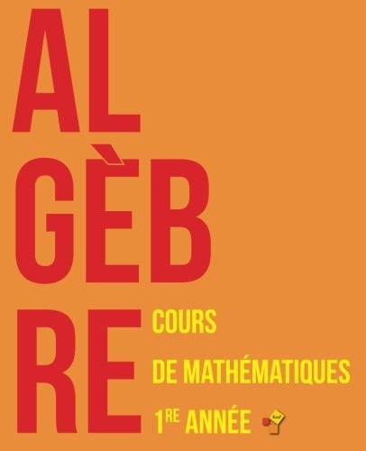 Cover for Algèbre