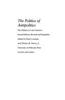 Cover for The Politics of antipolitics