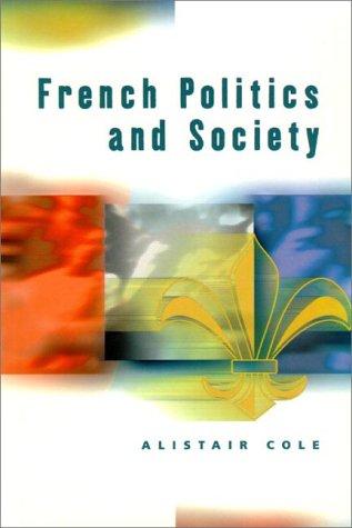 Cover for French politics and society