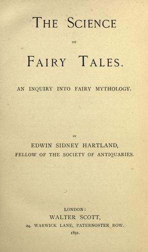 Cover for The science of fairy tales