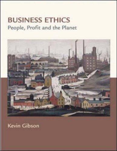 Cover for Business Ethics