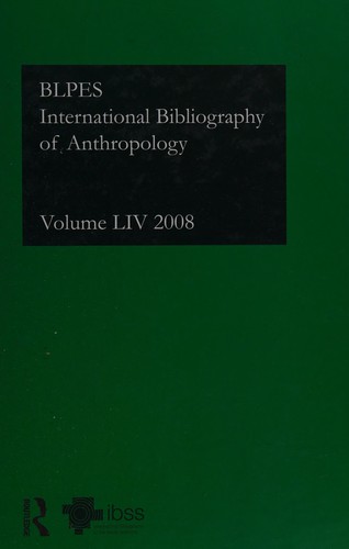Cover for International Bibliography of Anthropology 2009