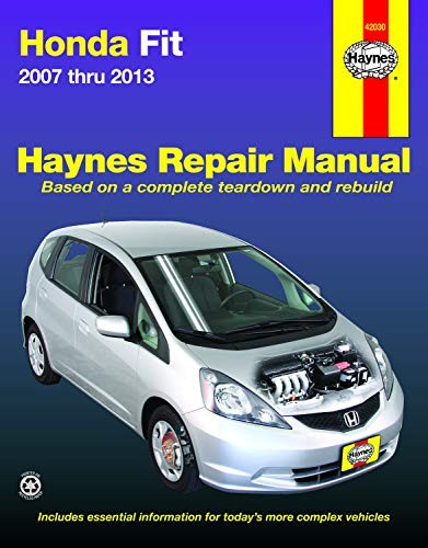 Cover for Honda Fit Automotive Repair Manual