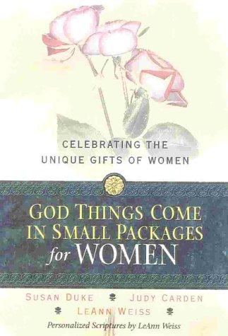 Cover for God things come in small packages for women