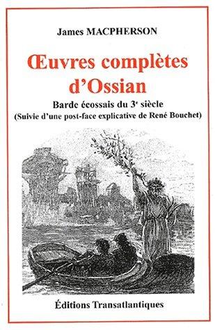 Cover for Les oeuvres completes d'ossian