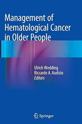 Cover for Management of Hematological Cancer in Older People
