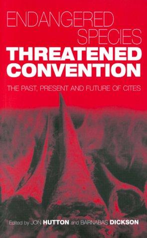 Cover for Endangered Species, Threatened Convention