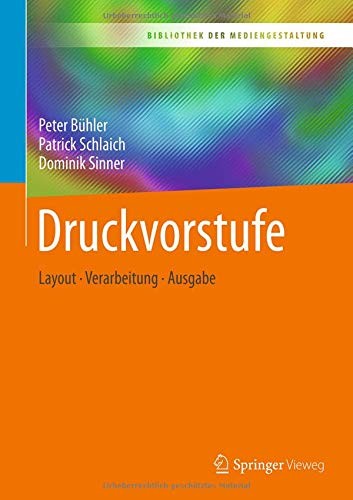 Cover for Druckvorstufe