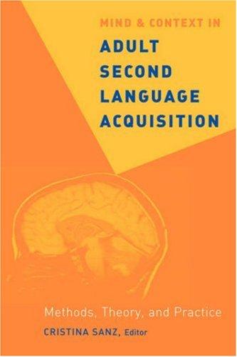 Cover for Mind and context in adult second language acquisition