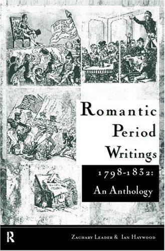 Cover for Romantic period writings, 1798-1832