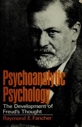 Cover for Psychoanalytic psychology