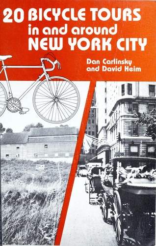 Cover for 20 bicycle tours in and around New York City
