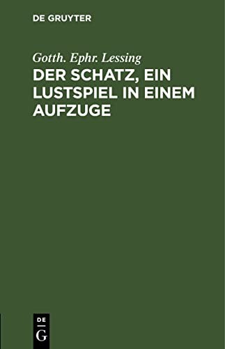 Cover for Schatz, ein Lustspiel in Einem Aufzuge