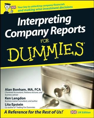 Cover for Interpreting Company Reports For Dummies