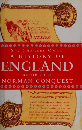 Cover for A history of England before the Norman conquest