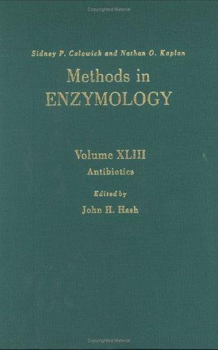 Cover for Methods in Enzymology, Volume 43