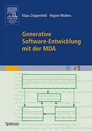 Cover for Generative Software-Entwicklung mit der MDA