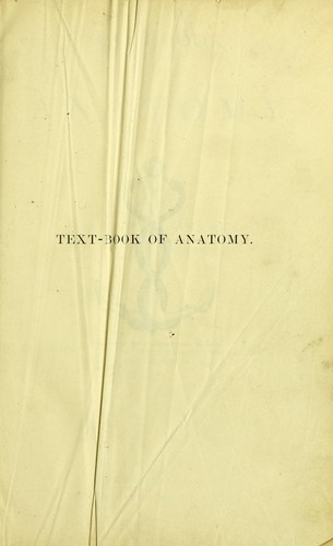 Cover for Text-book of anatomy