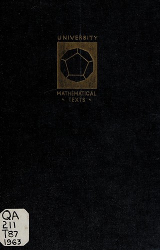 Cover for Theory of equations