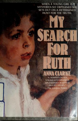 Cover for My search for Ruth