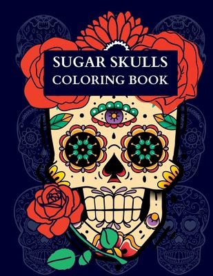 Cover for Sugar Skulls Coloring Book