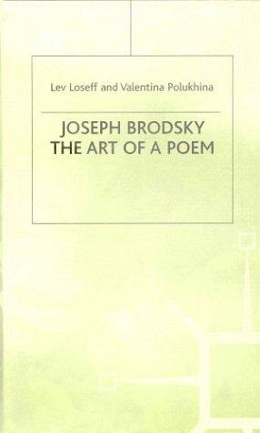 Cover for Joseph Brodsky