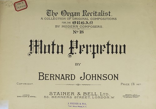 Cover for Moto perpetuo