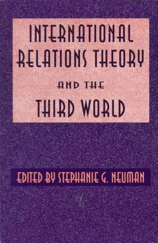 Cover for International relations theory and the Third World