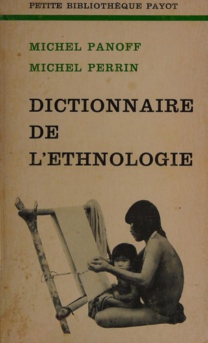 Cover for Dictionnaire de l'ethnologie