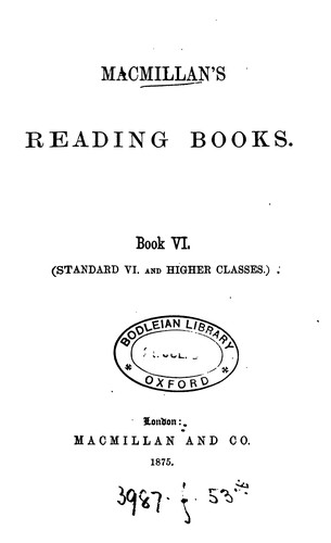 Cover for Macmillan's reading books