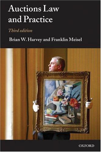 Cover for Auctions Law and Practice