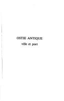 Cover for Ostie antique