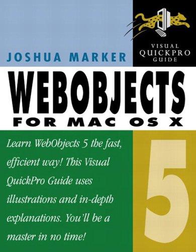 Cover for WebObjects 5 for Mac OS X