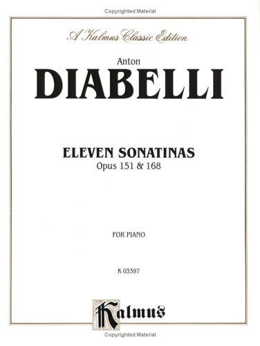 Cover for Diabelli / Eleven Sonatinas (Kalmus Edition)