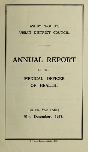 Cover for [Report 1937]