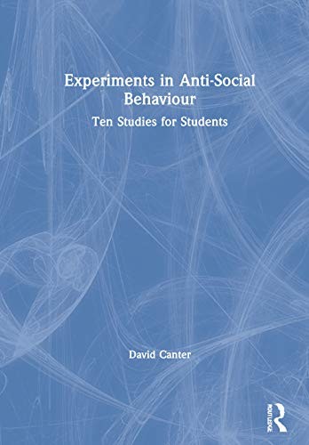 Cover for Experiments in Anti-Social Behaviour