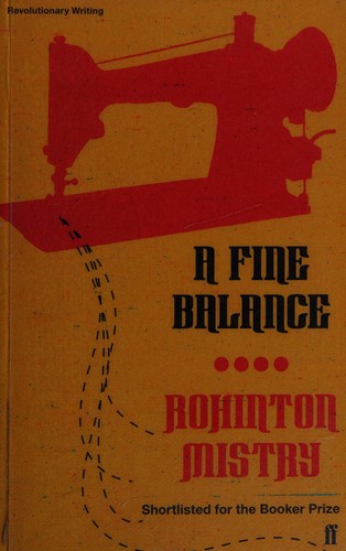 Cover for A fine balance