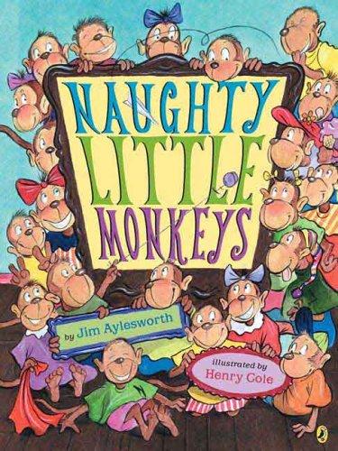 Cover for Naughty Little Monkeys