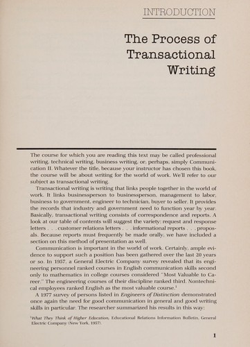 Cover for How to write for the world of work