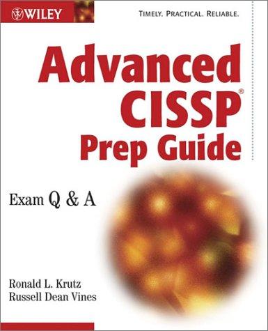 Cover for Advanced CISSP Prep Guide