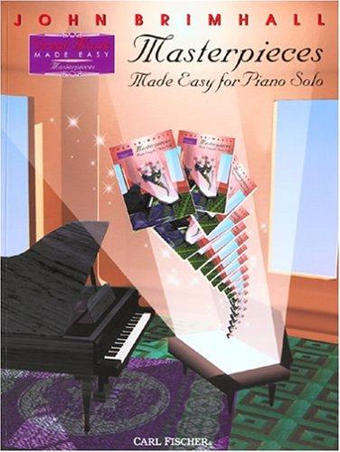 Cover for Masterpieces Made Easy for Piano Solo
