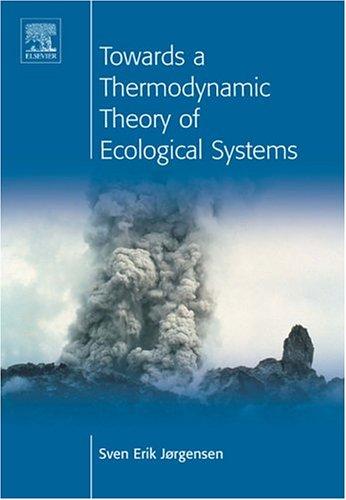 Cover for Towards a Thermodynamic Theory for Ecological Systems