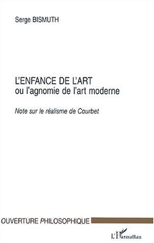 Cover for L'enfant de l'art ou l'agomie de l'art moderne. note sur le realisme de cou