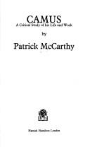 Cover for Camus