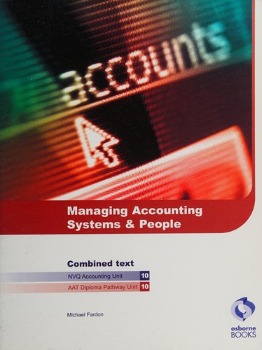 Cover for Managing accounting systems & people